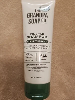 The Grandpa Soap Co Pine Tar Hair Shampoo & Scalp Therapy Plant Based 8 fl oz - Image 1 of 2