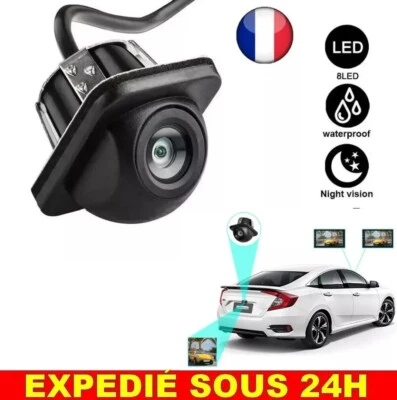 ✅ Caméra De Recul Grand Angle 170° Voiture Vision Nocturne LED Etanche Vidéo - Photo 1/4