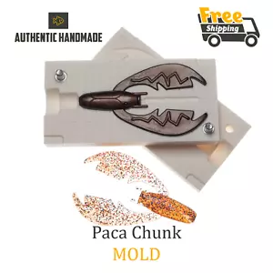 Cebo señuelo de pesca Paca trozo molde plástico suave 89 mm - Imagen 1 de 3