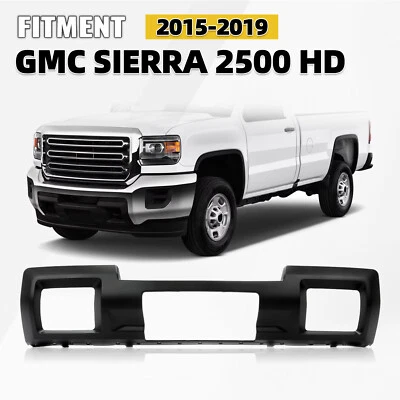 Front Bumper Skid Plate Panel For 15-19 GMC Sierra 2500/3500 HD Black - Image 1 of 4