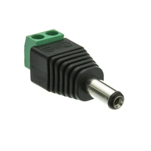 DC Male Power Plug to 2 Pin Terminal (Screw Down) Adapter  30W1-00200 - Picture 1 of 2