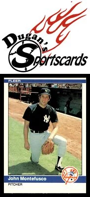 1984 Fleer #132 John Montefusco - Image 1 of 2