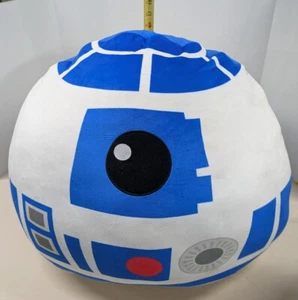 JUMBO Squishmallow Disney Star Wars Blue R2D2 Plush 20 X 18 X 20 - Picture 1 of 9