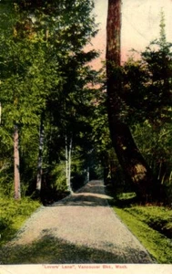 Vancouver, Wash., Lovers' Lane, Jas. Waggoner, Jr., Made in Postcard 1909 - Picture 1 of 2
