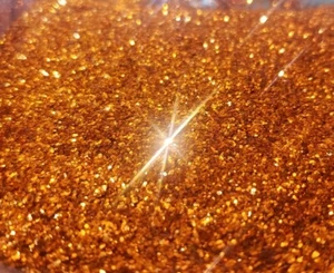 1/2 Pound Premium Bright Orange Metal Flake .008" Auto, Motorcycle, Additive  - Picture 1 of 4
