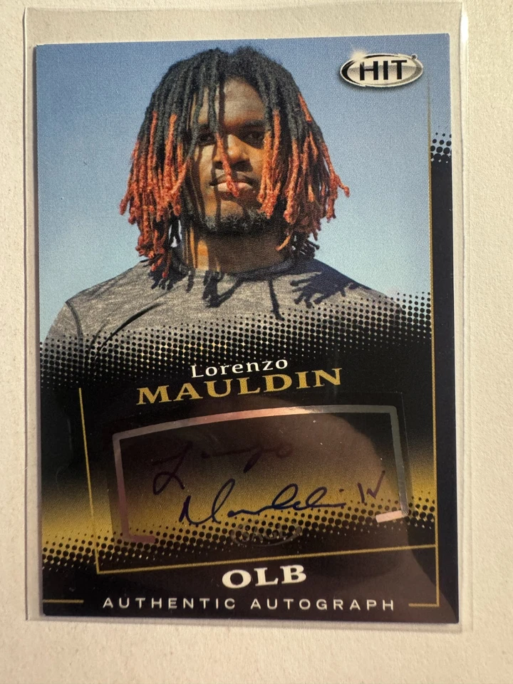 K263,898 - 2015 SAGE HIT Autographs Black #A49 Lorenzo Mauldin Auto - Image 1 of 1