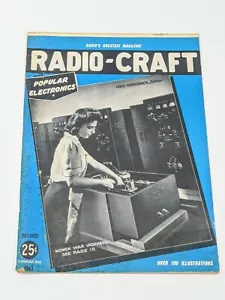 Radio Craft Oktober 1943, Frauen Kriegsarbeiter, Datenblatt Nr. 328 Philco Modelle 42-1009 - Bild 1 von 6