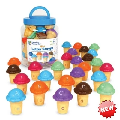   Mini cucharadas para letras de recursos de aprendizaje Foto 1 de 4