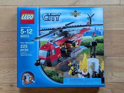 Nuevo LEGO City 60010 Helicóptero de Bomberos SET - 225 piezas edad 5-12 SELLADO Foto 1 de 2