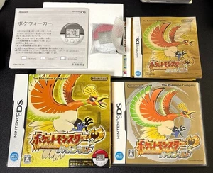 Nintendo DS Pokemon HeartGold Pokewalker with Box Original and Promo Flyer – - Picture 1 of 2