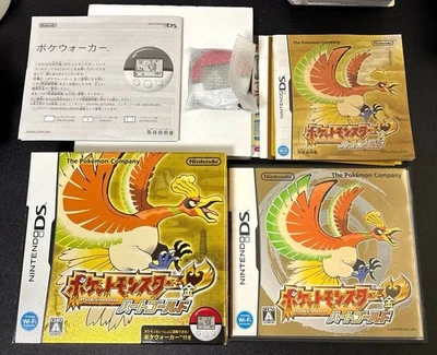 Nintendo DS Pokemon HeartGold Pokewalker with Box Original and Promo Flyer – - Image 1 of 2