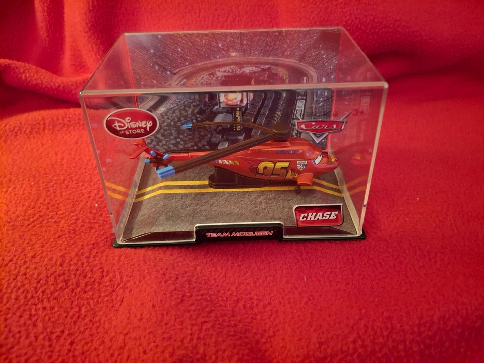 Disney Store Cars Die Cast - Team McQueen Helicopter - Chase - Image 1 of 1