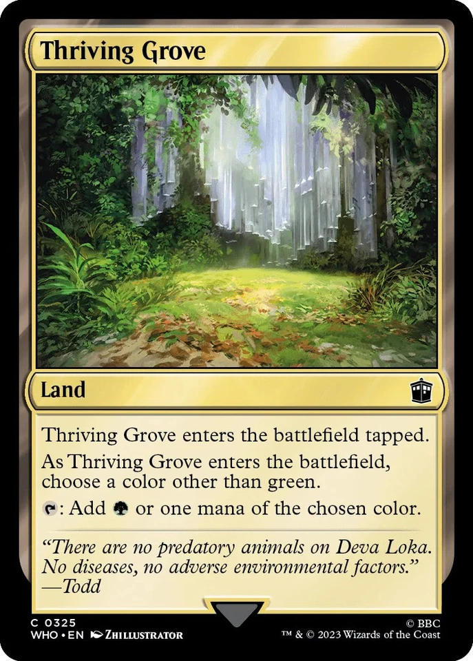 Thriving Grove - 325 / English / Near Mint - Image 1 of 1