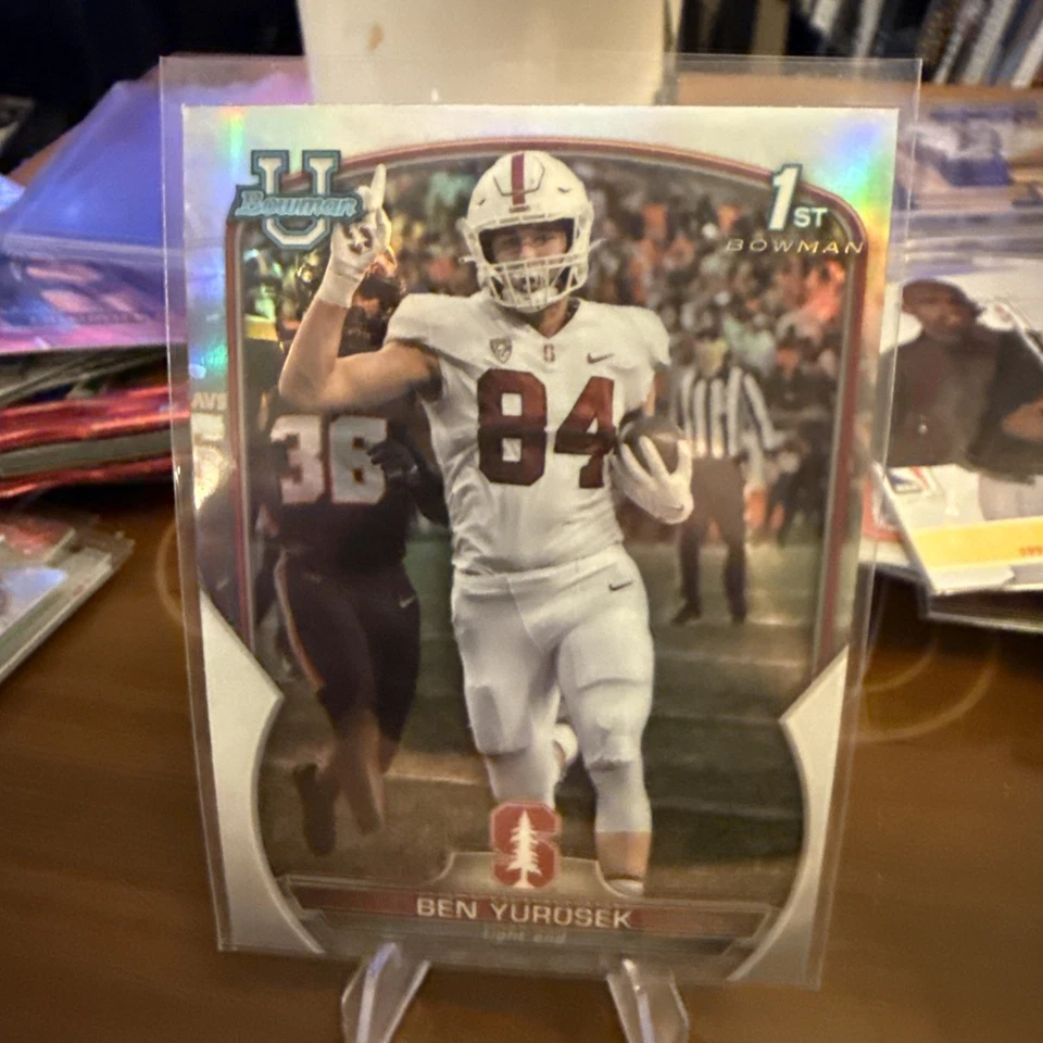 2022 Bowman University Chrome - Ben Yurosek #23 Refractor (RC) - Image 1 of 1