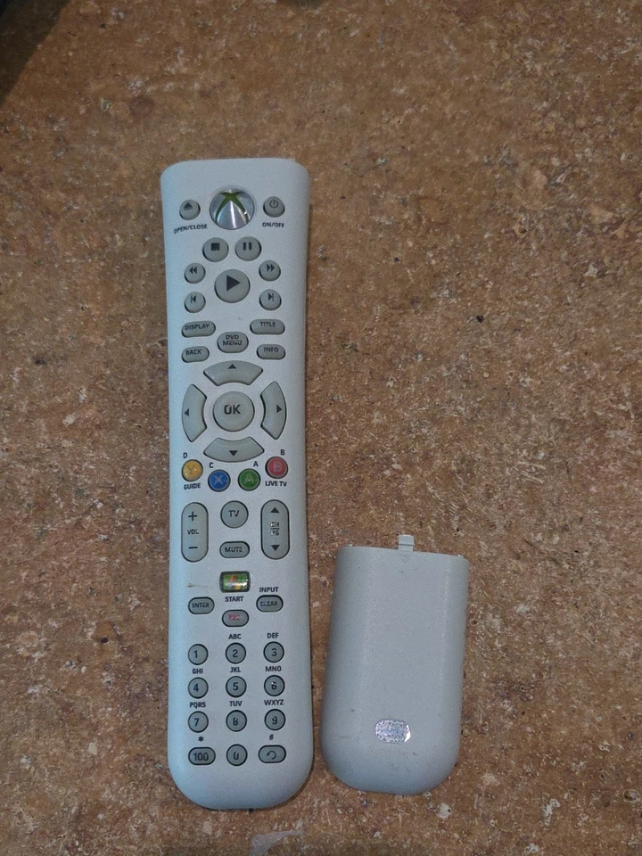 Mando a distancia DVD multimedia universal blanco probado por fabricante de equipos originales Microsoft Xbox 360 Foto 1 de 1