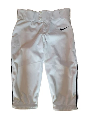 Pantalones de béisbol Nike juveniles blancos bragas talla M apenas usados bonitos Foto 1 de 4
