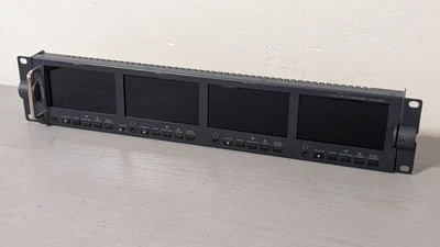 Datavideo TLM-434H 4.3" Quad Display LCD Monitor w/ Power Supply  - Image 1 of 4