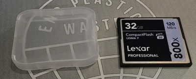 Lexar Professional 32GB 800x CompactFlash Memory Card 160MB/s UDMA 7 - Image 1 of 4