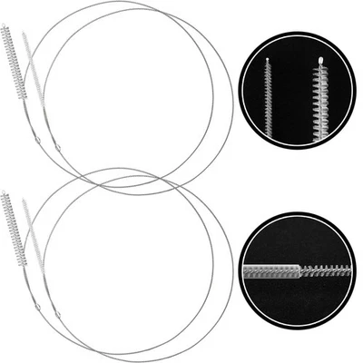 Innovadores cepillos de limpieza de tubos de alimentación, paquete de 4 - 32 pulgadas de largo y flexibles Foto 1 de 4