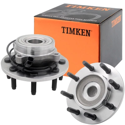 TIMKEN Front Wheel Bearing Hub Assembly 4WD for 2003-05 Dodge Ram 2500 3500 2PCS - Imagem 1 de 4