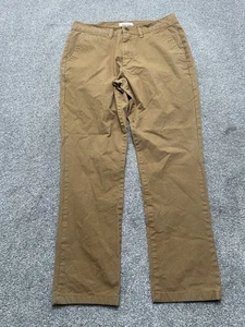 Taylor Stitch Pants Mens 31x28 Slim Brown Chino Casual Straight Leg Workwear - Picture 1 of 9