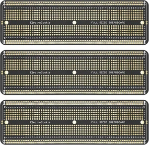 ElectroCookie PCB Prototype Board Large Solderable Breadboard 2.Matte Black  - Picture 1 of 5