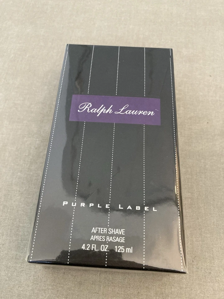 Ralph Lauren etiqueta púrpura 4,2 fl oz (125 ml) DESPUÉS DEL AFEITADO-NUEVO-SELLADO Foto 1 de 3