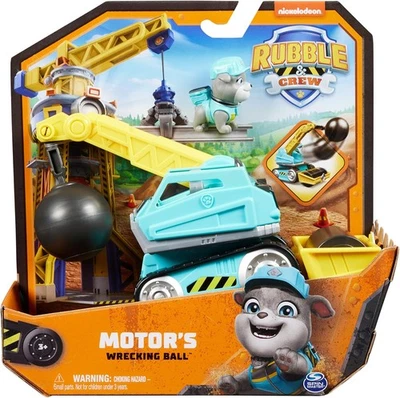 Paw Patrol Rubble E Crew Motori Palla Demolitore Camion - Immagine 1 di 3