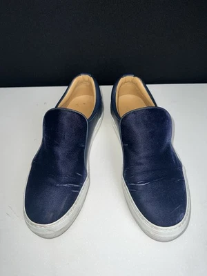 BUSCEMI Loafers Velvet Uk5 / EUR 38 Made In Italy - Image 1 of 4