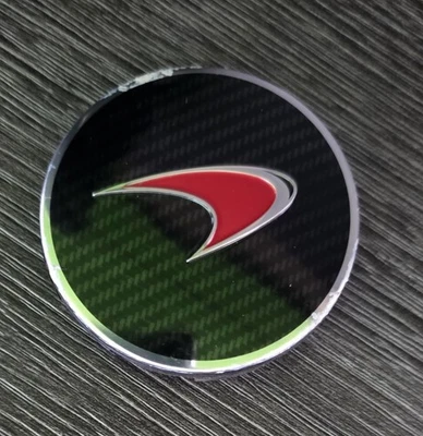 Tapacubos central de rueda de carbono Mclaren Foto 1 de 2