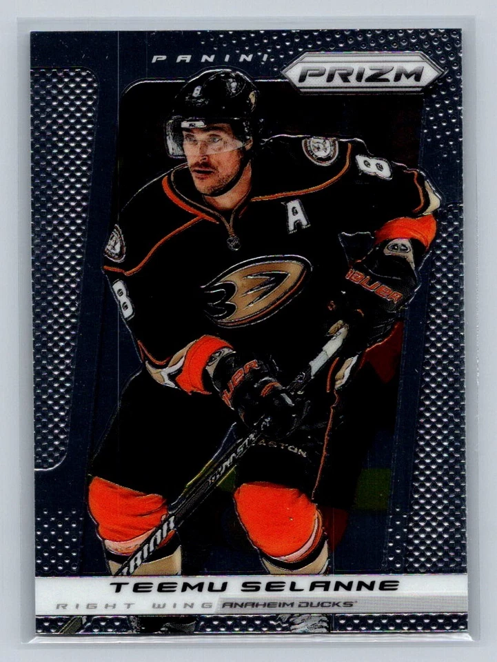 2013 Panini Prizm #112 Teemu Selanne   Anaheim Ducks - Image 1 of 2