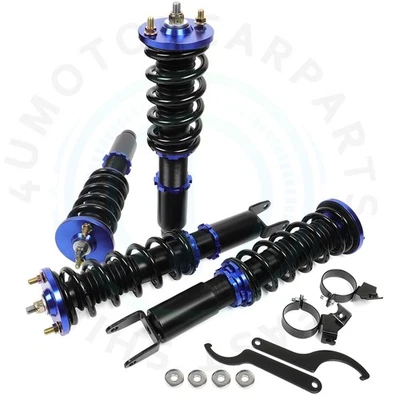 Kits de suspensión de bobinas delanteras traseras puntales amortiguadores para Honda Civic EK 1996-2000 Foto 1 de 4