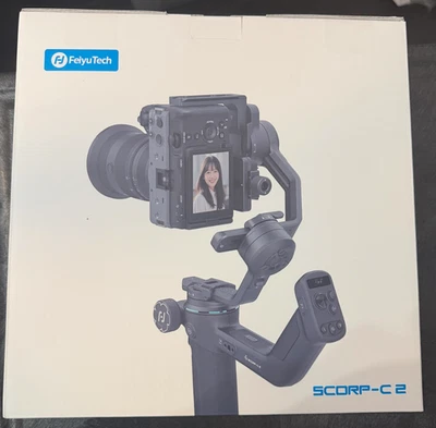 Feiyu SCORP-C 2 AI Tracking Camera Gimbal Stabilizer for DSLR/Mirrorless 7.7lb - Image 1 of 2