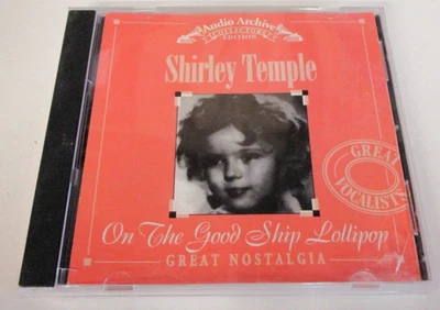 On The Good Ship Lollipop - Shirley Temple - CD — 第 1/3 张图片