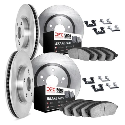 For BMW 530i 2001-2003 DFC 6514-31020 PRO-KIT 5000+ Plain Front & Rear Brake Kit Foto 1 de 2