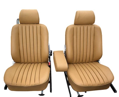 R107 FUNDAS ASIENTO DELANTERO MERCEDES 300SL,420SL, 500SL,560SL CUERO Foto 1 de 4