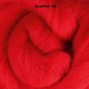 Ashford WOOL ROVING 100g Craft, Spin, Felt, Knit, Weave - Picture 1 of 27