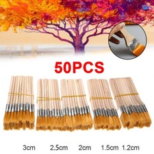 NEU Pinselset 50-tlg. Malerpinsel Flachpinsel Lackpinsel Eckenpinsel Satz