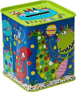 Rachel Ellen Diseño de Dinosaurios Caja de Dinero para Niños Novedad Idea de Regalo de Navidad - Imagen 1 de 1