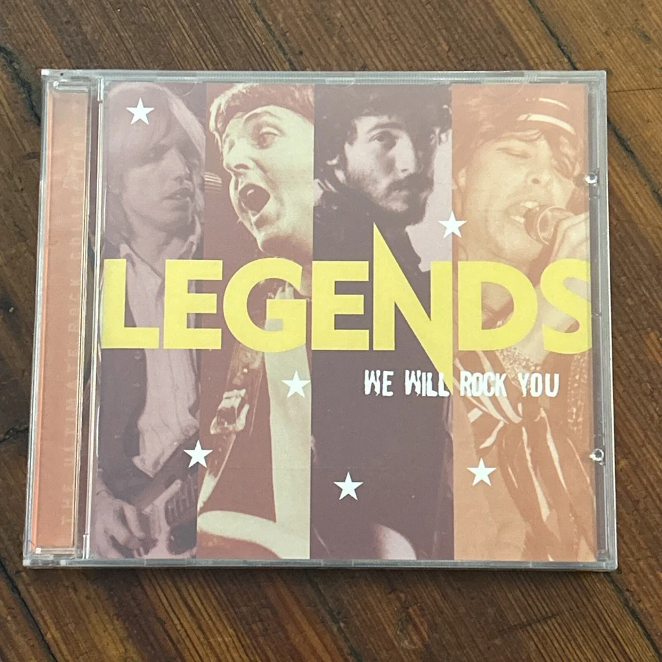 Legends: We Will Rock You - Time Life - CD - Brand New Factory Sealed Foto 1 de 4