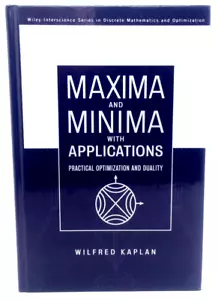 Maxima and Minima with Applications : Practical Optimization and Duality - Imagen 1 de 6