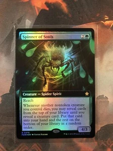 Magic The Gathering Spinner of Souls Extended Art Foundations FDN 0474 Raro Casi Nuevo - Imagen 1 de 2
