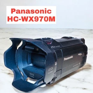 Panasonic 4K Video Camera Wx970M Wipe Take Camcorder 447G HC-WX970M-K - Picture 1 of 9