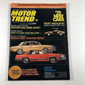Vintage Motor Trend Magazine July 1974 - Picture 1 of 3