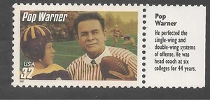 USA #3144 (A2431) Sehr guter Erhaltungszustand MNH - 1997 32c Football Coach Pop Warner - Bild 1 von 1