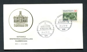 Alemania - RFA: portada de exposición de sellos de Sabria de 1970 - cancelaciones de lujo - CTO - Imagen 1 de 1
