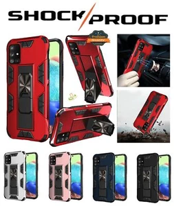 Custodia robusta resistente supporto cavalletto ibrido per Samsung Galaxy A13 5G - Foto 1 di 37