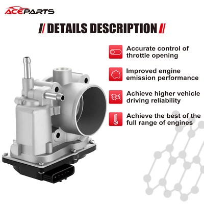 Toyota Matrix 2009 2010 para Corolla 1,8 L carrocería del acelerador 2203037010 Foto 1 de 4