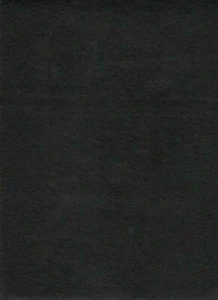PU Leather Look Cloth Upholstery Fabric Material PLAIN - BLACK - Picture 1 of 1