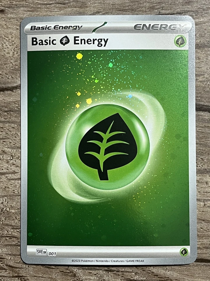 COSMOS HOLO Basic Grass Energy 001 Sv01: Scarlet & Violet Base Set - Image 1 of 1